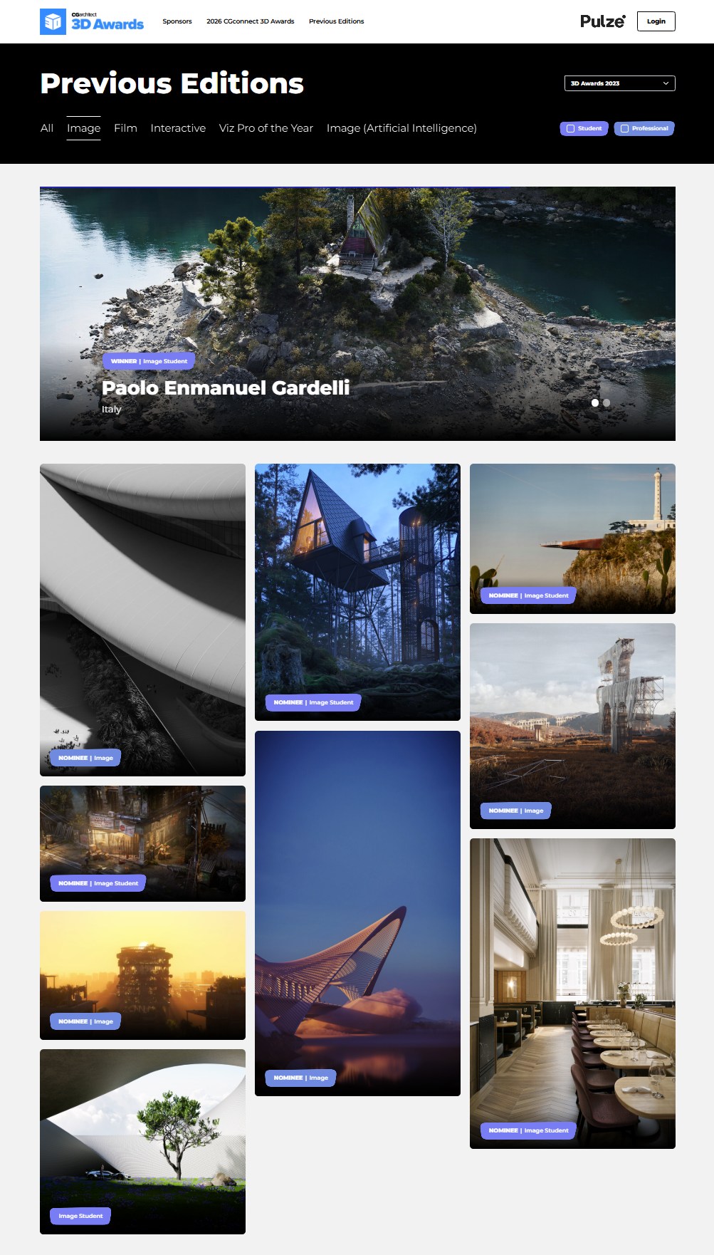 CGarchitect Architectural Visualization Awards 2023 — nominee