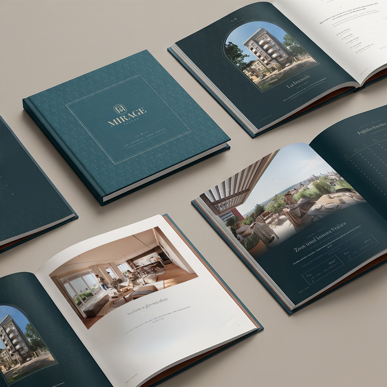 Mirage booklet — printed books with cover
